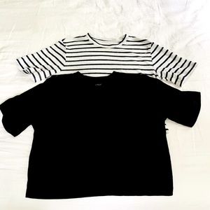 T-Shirts 2 pack Linen Slub